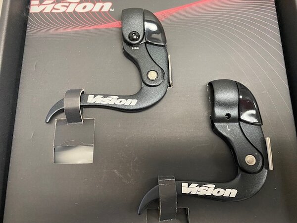 Vision Brake Lever set with rubber grip