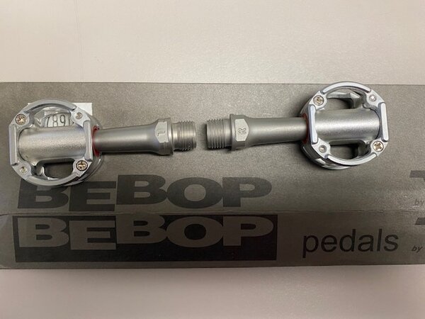 Bebop CLIPPLESS PEDAL STAINLESS SILVER ROAD/MTB