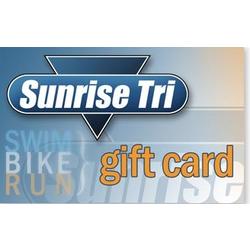 Sunrise Tri Gift Card - FREE 1-3 DAY SHIPPING