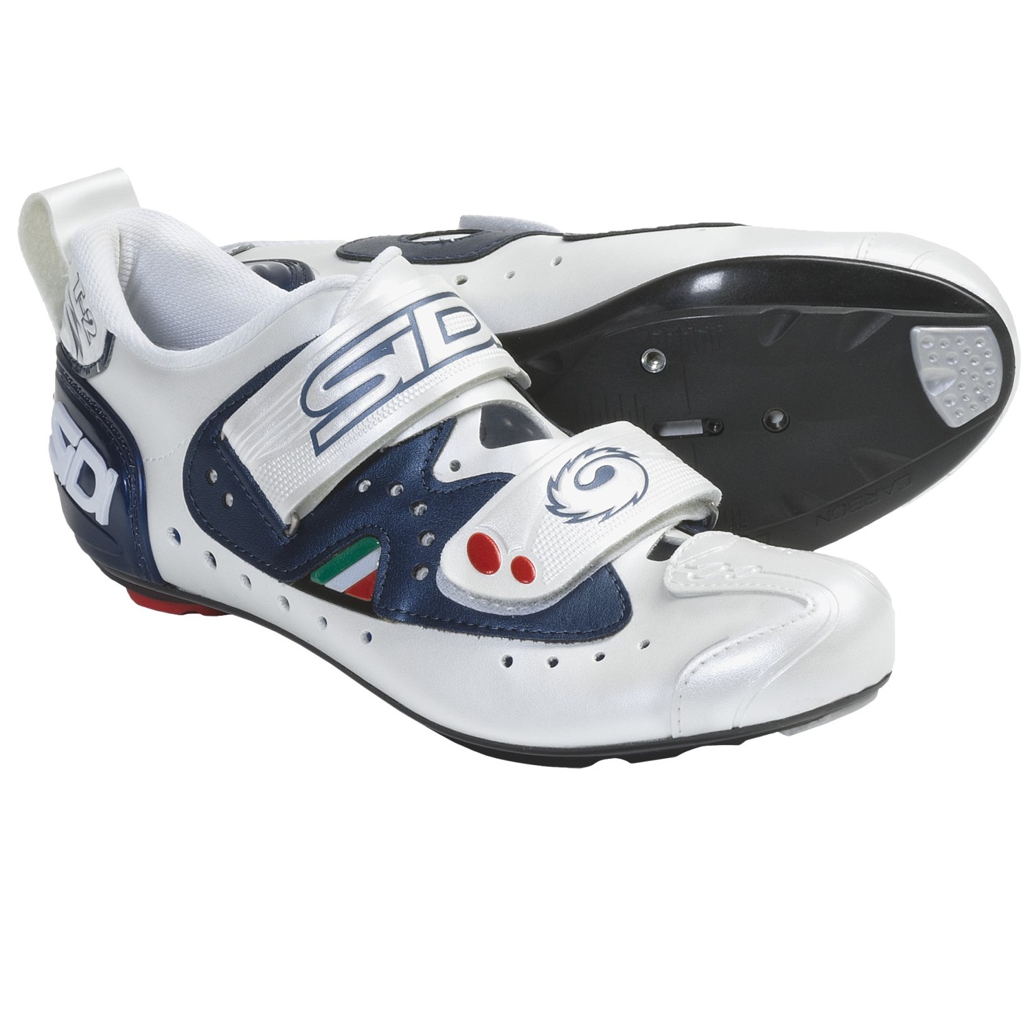 Sidi T2 Carbon Shoes Midnight/White 