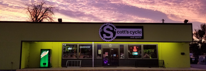 Scott's Cycle & Sports storefront