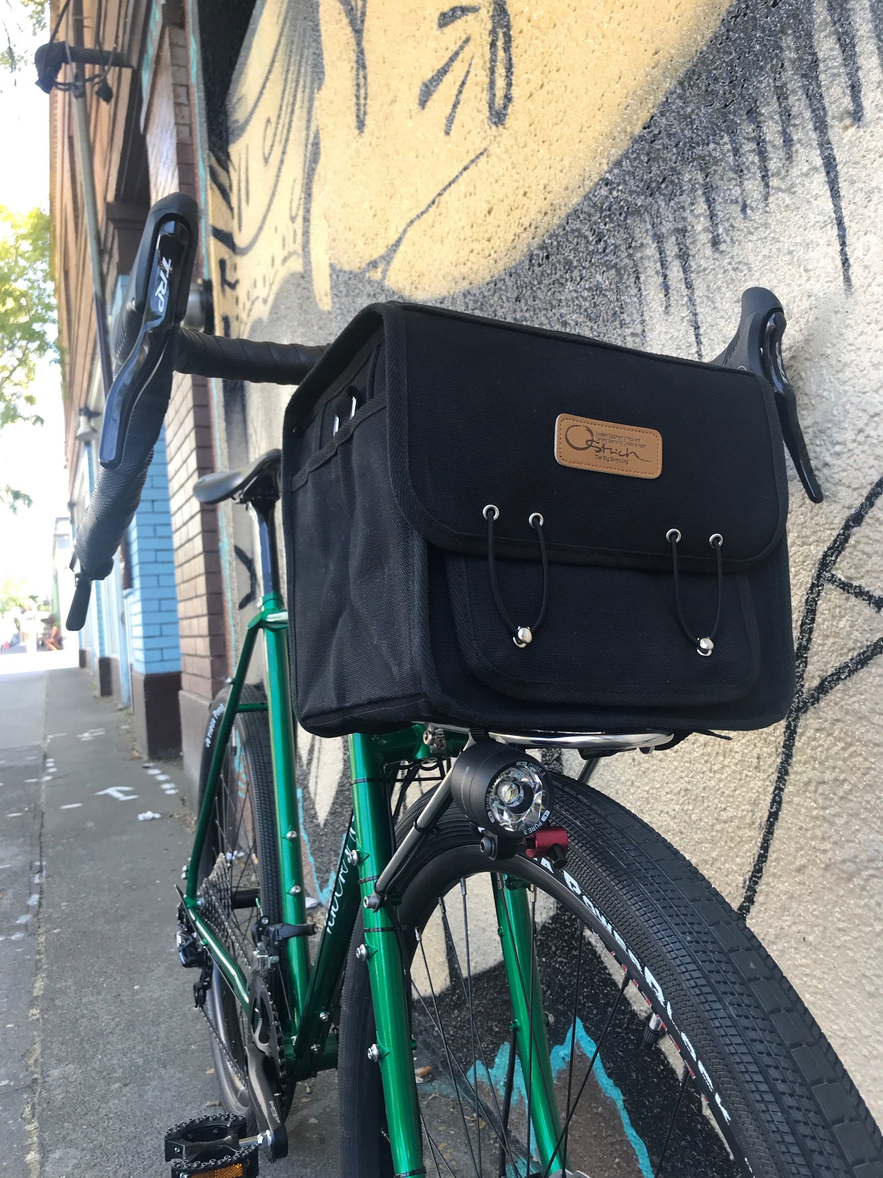 Velo Orange Ostrich Handlebar Bag Velo Orange Polyvalent