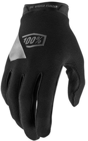 100% RideCamp Youth Gloves Color: Black