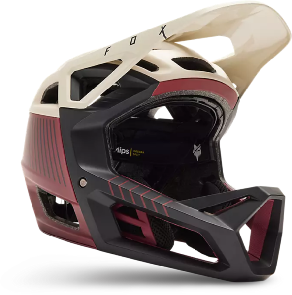 Fox Racing Proframe RS Mash Helmet Color: Bordeaux