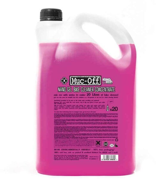 Muc-Off Nano Tech Gel Concentrate - 5L