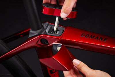 Trek Domane uses IsoSpeed decouplers to smooth out the road