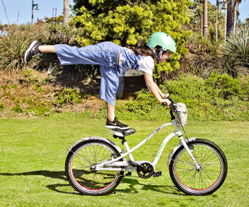 as your child gains confidence on bikes they will be able to ride bigger bikes