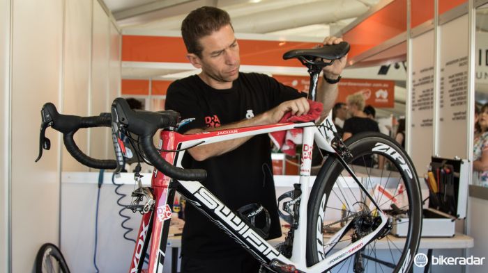A day in the life of a pro race mechanic - with Drapac Professional Cycling