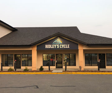 Ridley's Cycle Okotoks storefront