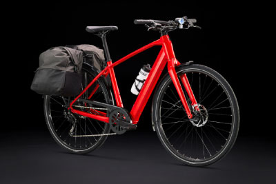Trek FX+ electric hybrid bike with gear