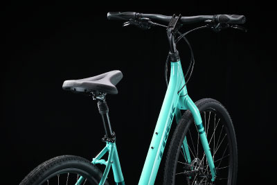 Trek Verve hybrid bike comfortable seat and grips