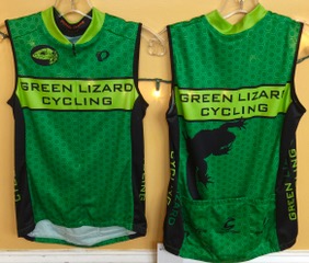 Pearl Izumi Green Lizard Custom Women's Select Sleeveless Jersey