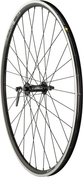 Quality Wheels Quality Wheels Road Front Wheel Rim Brake 700c 32h 100mm QR Shimano 105 5800 / DT R460 / DT Stainless Steel All Black