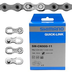 Shimano Shimano SM-CN900-11 Quick-Link For 11-Speed Chain, 2 Pair