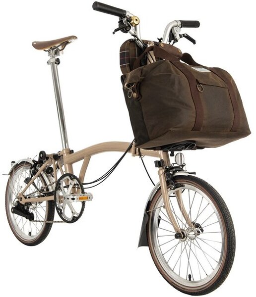 Brompton M6L Special Edition Barbour x 