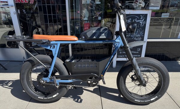 SUPER73 S2 SE Pantro Blue - Basket, MIK Rack Included