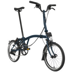 Brompton C Line 12 Speed Low Handlebar Ocean Blue