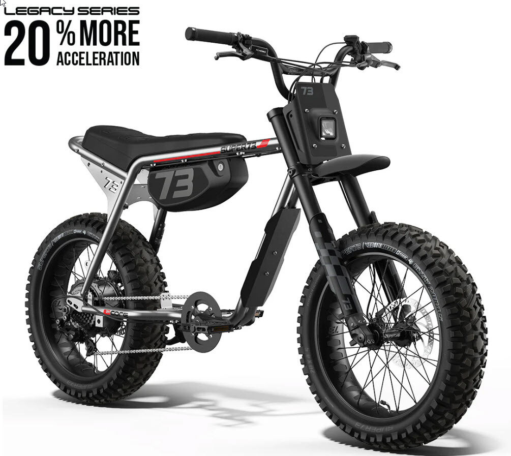 Super73 Z Adventure Legacy Core Metallic Aluminum - Holland's