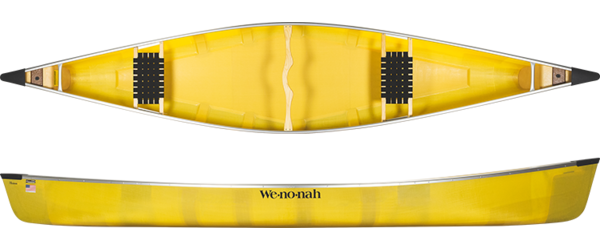 Wenonah Wenonah Heron 15' Tuf-Weave Flex-Core Canoe Yellow
