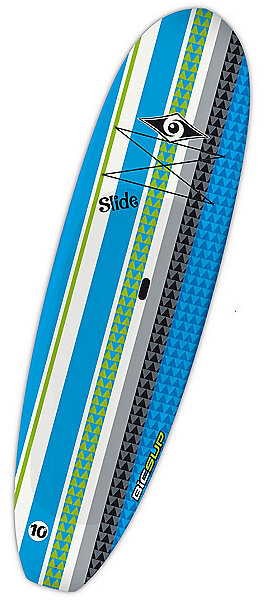 Tahe Watersports Slide Foam SUP Pack with Paddle 10' 6"