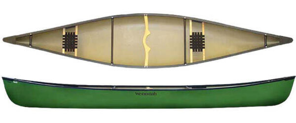 Wenonah Wenonah Southfork 15' 8" Green Canoe