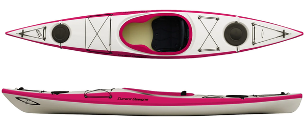 Current Designs Current Designs Vision 120SP Hybrid Kayak Pink/White
