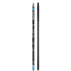 Salomon XC Ski Set Aero Grip JR PM ProLink Access J Black/Blue/White 151