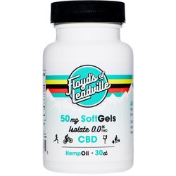 Floyd's of Leadville Floyd's of Leadville CBD Softgel: Isolate (THC Free) 50mg, Qty 30