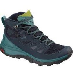 Salomon OUTline Mid GTX W Navy/Hydro/Guac