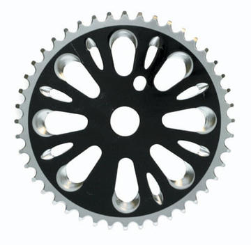 Black Ops CHAINRING 1pc 44T 3/32 STL BK