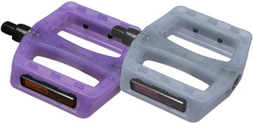Black Ops PEDALS BK-OPS GUMMY COLORMORPH 9/16 WHITE to PURPLE