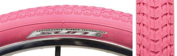 Sunlite Pink TIRES 26x2.125 PK/PK CRUISER K927w/SUN LOGO KOMFORT