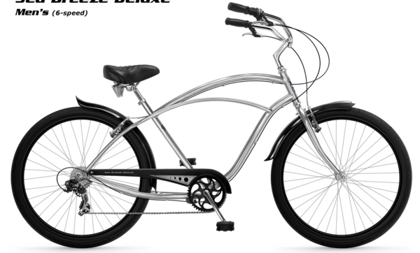 Phat Cycles Sea Breeze Deluxe, Mens, 6 Speed