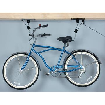 Zippy's Bicycle Lift, Pulley ceiling mount