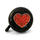 Color: Red Heart Black