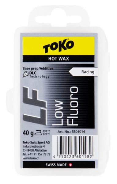 Toko Toko Low Fluorinated Glide Wax: Black; 40g