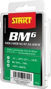START Black Magic 6 Highly Fluorinated Glide Wax: Green 60g