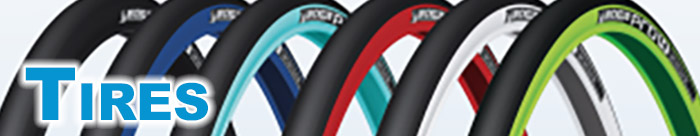 Fat tires, skinny tires, red tires, blue tires, 27.5 tires, 650 tires - Pure Ride carries them all!