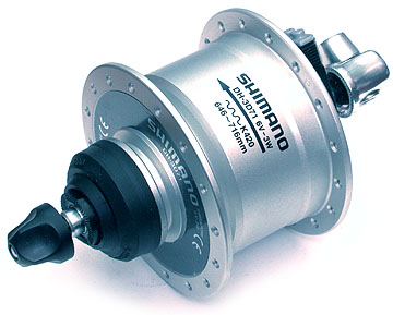 shimano generator hub