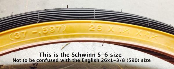 Schwinn Bike Computer Tire Size Chart