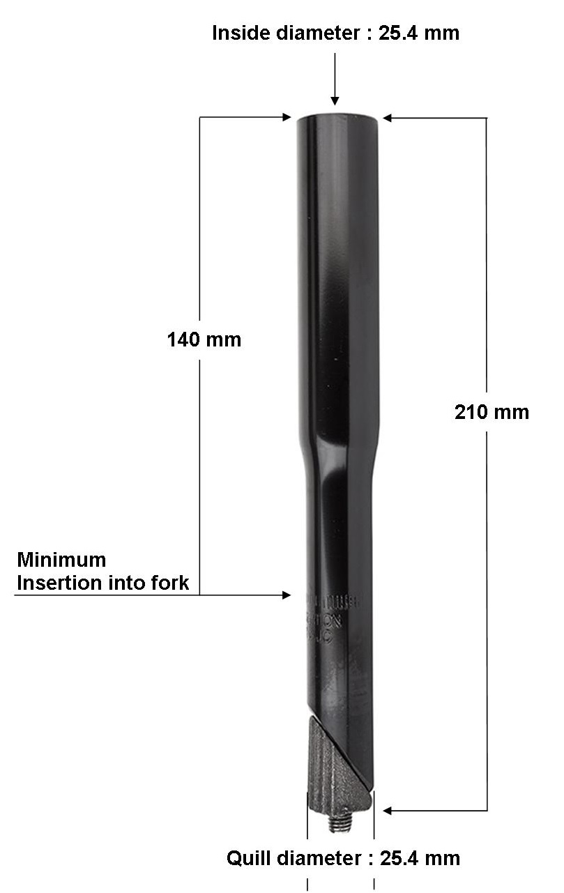 threaded headset stem