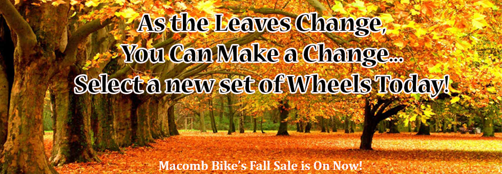 Macomb Bike Fall Sale is On
