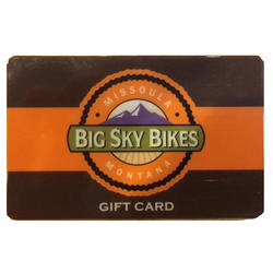 Big Sky Bikes Gift Card
