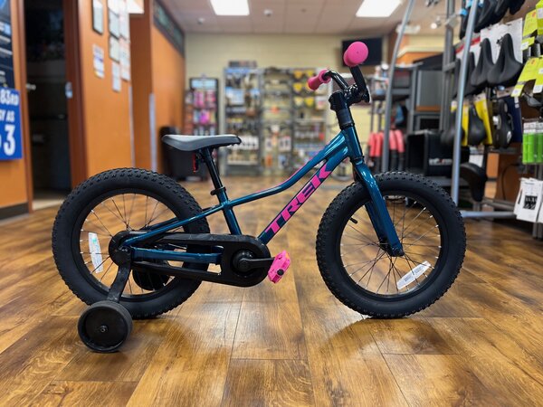 Trek Kids - Used 2024 Precaliber 16 Dark Aquatic
