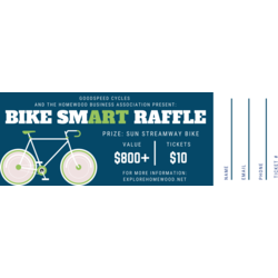 Goodspeed Cycles Bike SmART Raffle Ticket
