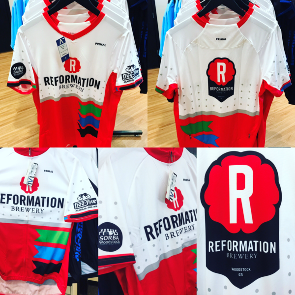 FFB Reformation Brewery Bicycle Jerseys Road & Mountain versions
