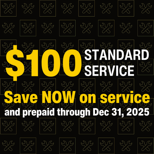 WEST POINT CYCLES $100 STANDARD SERVICE!