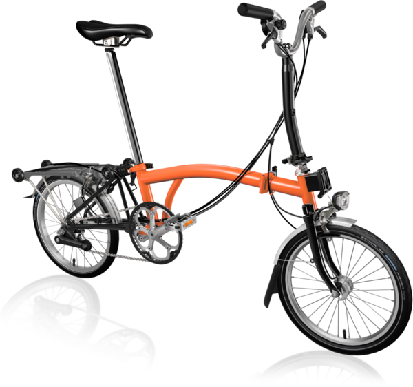 Brompton C Line Explore with Rack - Mid Handlebar - West Point Cycles ...