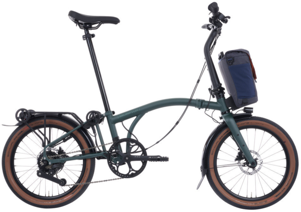 Brompton Electric G Line Color: Forest Green