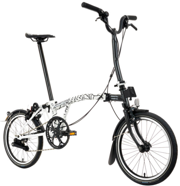 Brompton Brompton X Shantell Martin C Line - 2 Speed - Mid Handlebar